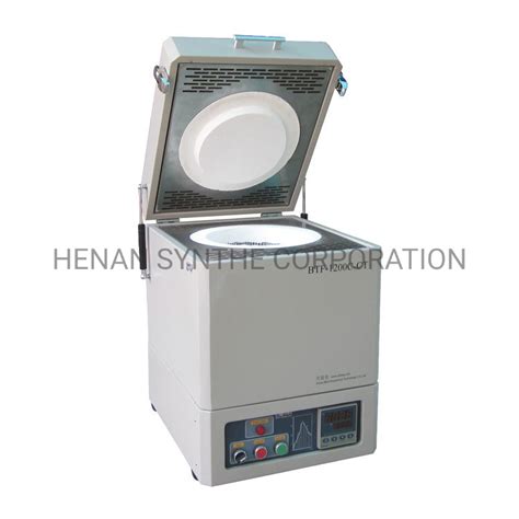 1200c Laboratory Electric Ceramic Top Loading Crucible Muffle Furnace