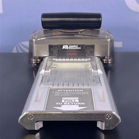 Applied Biosystems TaqMan Array Micro Fluidic Card Sealer Model 4331770