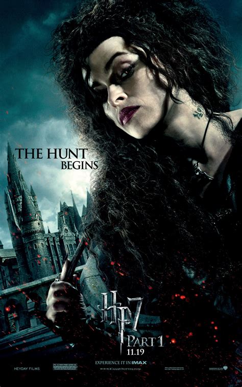 The Hunt Begins (Bellatrix Lestrange) - HP7 Poster - Harry Potter Photo