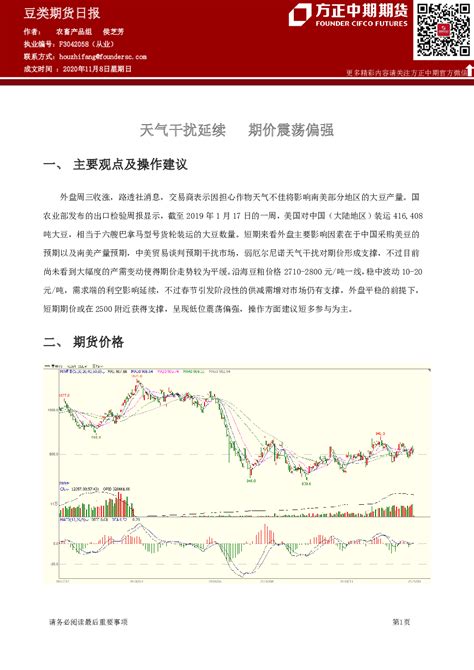 豆类期货日报：天气干扰延续 期价震荡偏强