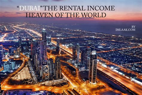 Dubai Rental Income Heaven Of The World Comparision Analysis