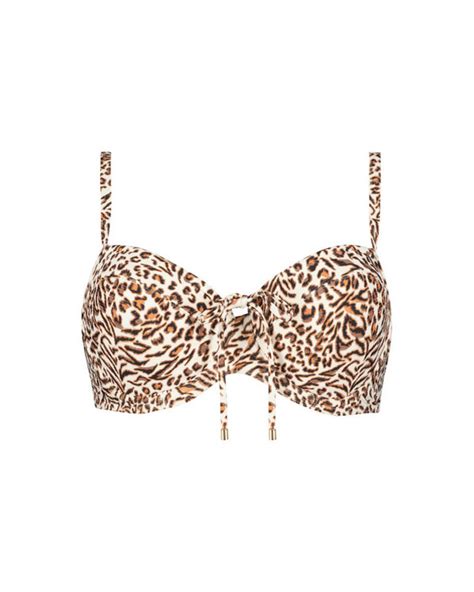 Bikini Top Ungef Ttert Leopard Love Von Cyell Bikini Oberteile