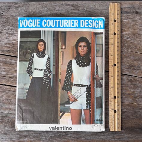 Vogue Couturier Pattern Etsy