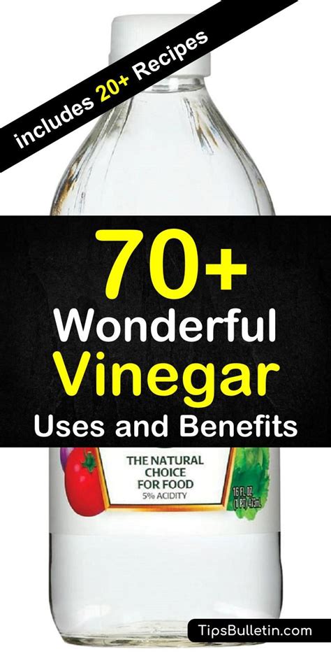 70+ Wonderful Uses of White Vinegar