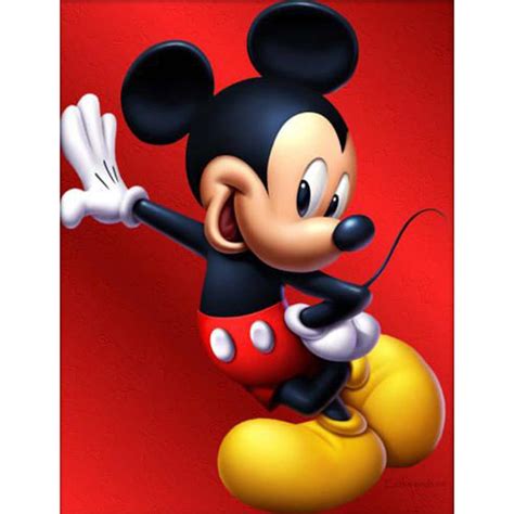 Diamond Painting Diy Full Round Drill Mickey