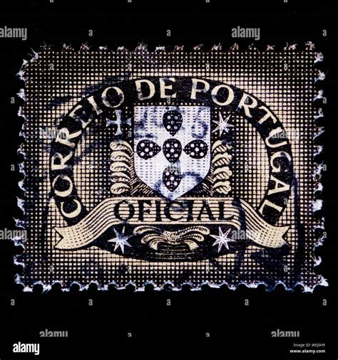 Portugal Postage Stamp Official Stamp Stock Photo Alamy