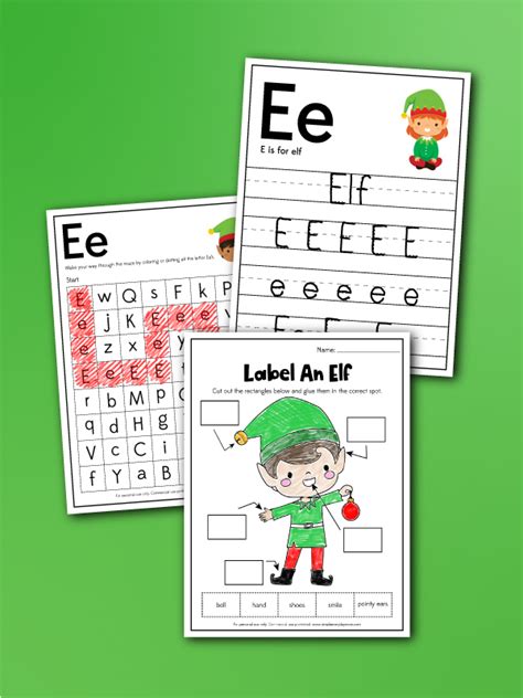 Free Elf Activity Printables Homemade Heather Worksheets Library