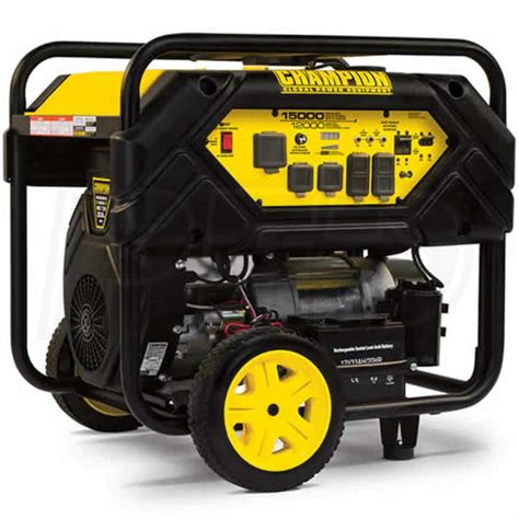 Champion Watt Electric Start Portable Generator Carb