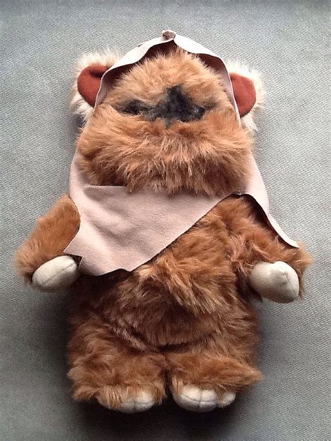 1983 Wicket The Ewok Plush Doll By Kenner Etsy Plush Dolls Ewok