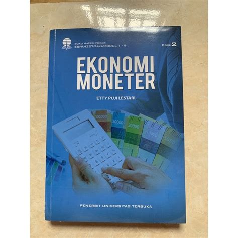 Jual Modul UT Ekonomi Moneter ESPA4227 Shopee Indonesia