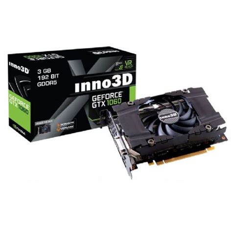 INNO3D GeForce GTX 1060 Compact 3GB GDDR5 N1060 2DDN L5GN grafična