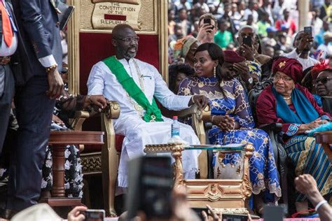 Liberia Swears In George Weah, Its Soccer Star President - The New York Times