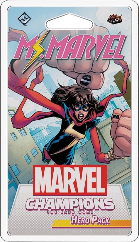 Marvel Champions Lcg Ms Marvel Juego De Mesa Ludonauta Es