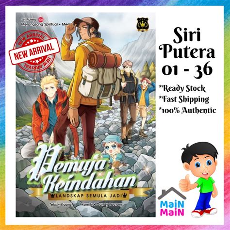 Siri Putera Kadokawa Gempak Starz Comic Book Buku Komik Komik