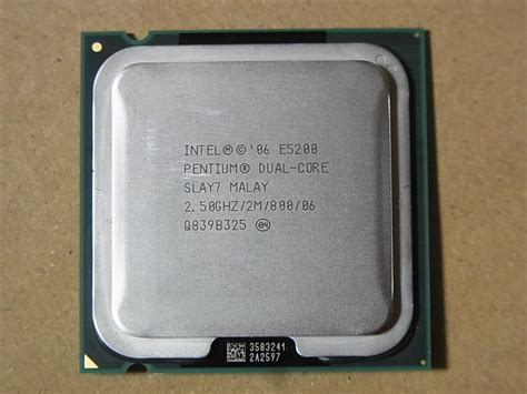 Intel Pentium Dual Core E Slay Ghz M Wolfdale Lga