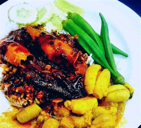 Nasi Kandar Telur Sotong Penang Nasi Kandar D Cenerai Dari Daerah