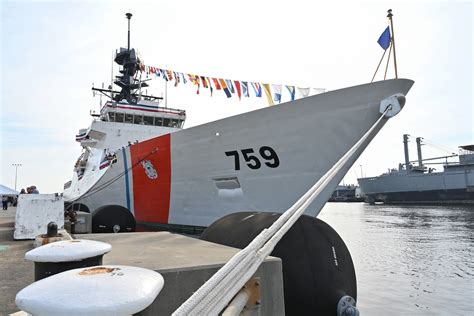 Us Coast Guard Commissions Newest National Security Cutter Named For