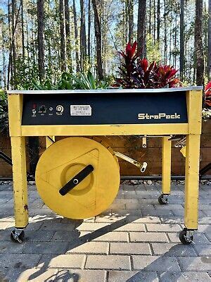 Strapack Model S Semi Automatic Strapping Machine Ebay