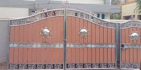 Mild Steel Brown Modern MS Grill Gate For Home At Rs 180 Kg In Chennai