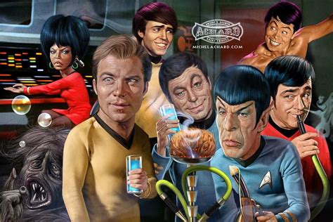 Star Trek Caricature Illustrations Movies Sci Ficoolvibe Digital Art