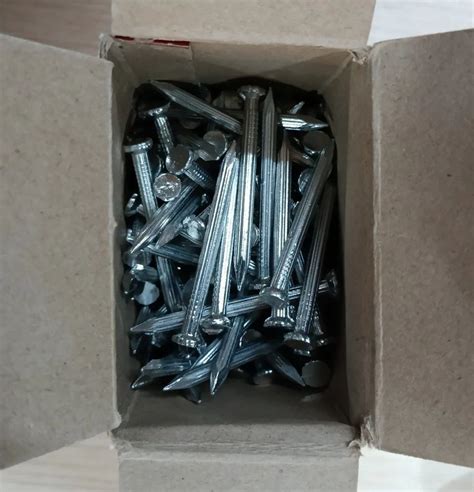 Stainless Steel Concrete Nails For Construction Packaging Type Box