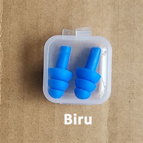 Jual Earplugs Tidur Peredam Suara Nyaman Silicone Earplugs Noise