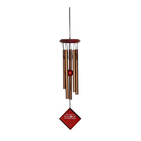 Carillon Vent Woodstock Chimes Mercure Bronze Cm Tierra Zen