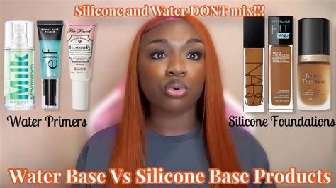 Part 2 Water Vs Silicon Base Makeup Products How To Read Your Primer And Foundation