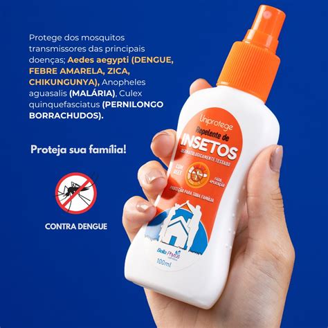 Bellaphytus Repelente De Insetos Uniprotege Spray Ml