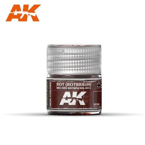 AK Interactive Real Colors Rotbraun Red Brown RAL8013 AK RC 066