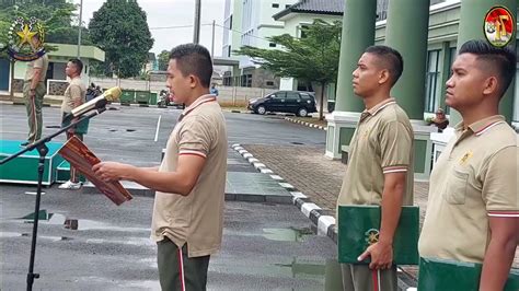 Upacara Pembukaan Olah Raga Dalam Rangka Hut Ke 71 Korps Hukum Tni Ad