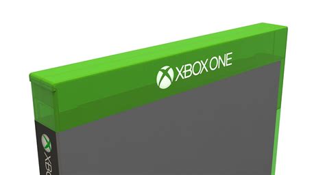 Xbox One Game Case 3d Model 50 C4d 3ds Obj Fbx Free3d