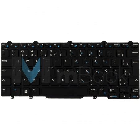 Teclado Para Dell Latitude 3350 3340 E3340 Led