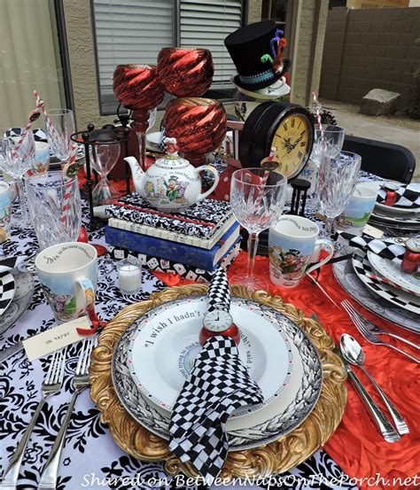 Alice In Wonderland Mad Hatter Dinner Party