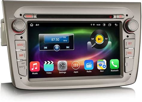 Erisin Kern Zoll Android Autoradio Mit Gps Navi F R Alfa Romeo