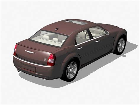 Chrysler 300 Car 3d Model 3ds Max Files Free Download Cadnav