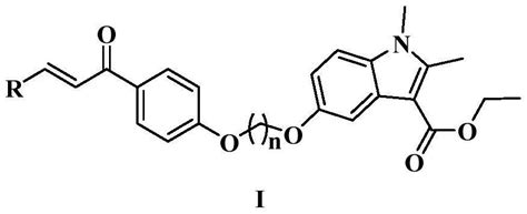 一种含吲哚结构的查耳酮类衍生物及其制备方法与应用