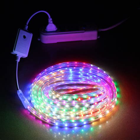 SMD2835 led light strip waterproof 220V 96LEDs/m Flexible LED strip ...