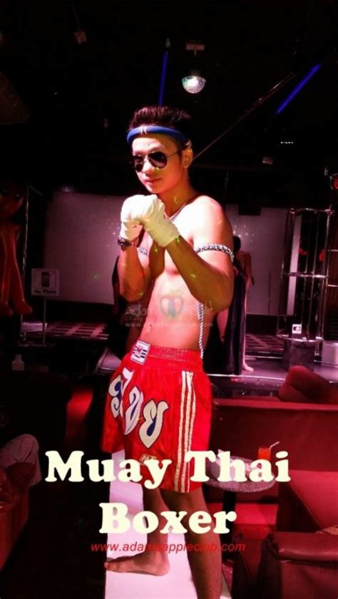 Muay Thai Boxing Adams Apple Club Chiang Mai Host Bar Gay Bar