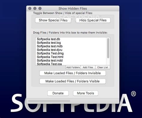 show  files  mac softpedia