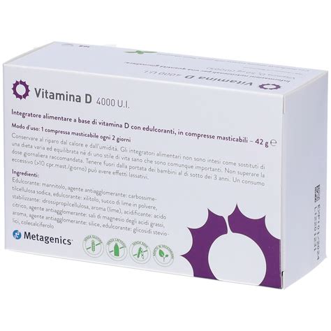 Metagenics Vitamina D Ui G Redcare