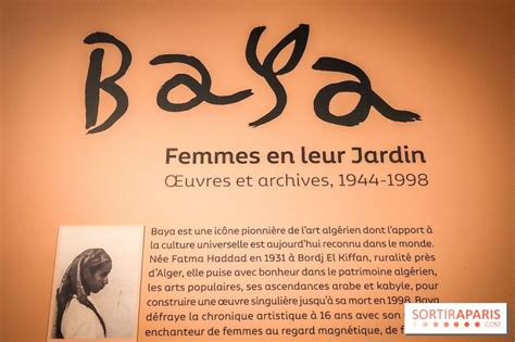 Baya Femmes En Leur Jardin The Poetic Exhibition At The Arab World