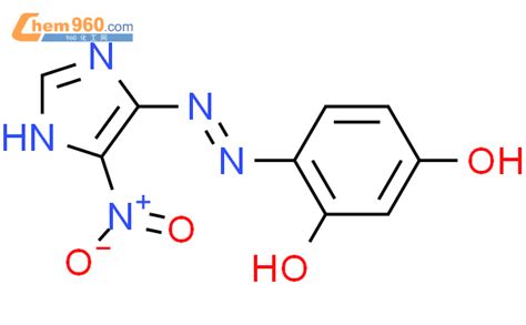 885885 26 7 1 3 Benzenediol 4 5 nitro 1H imidazol 4 yl azo CAS号