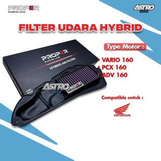 Jual Filter Udara Proper Pcx Vario Adv Nmax Aerox New Beat