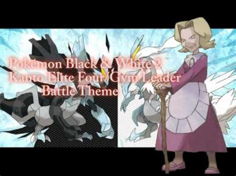 Pokémon Black White 2 Kanto Gym Leader Elite Four Battle Theme