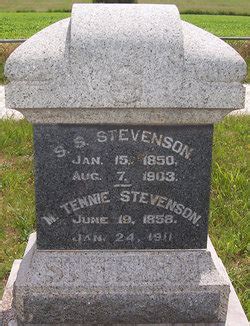 Samuel Sylvester Stevenson M Morial Find A Grave