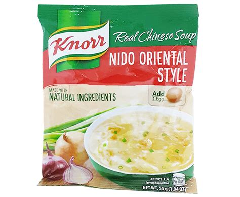 Knorr Real Chinese Soup Nido Oriental Style G