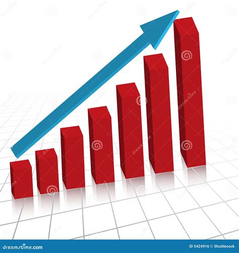 Business Profit Growth Graph C Stock Vector - Illustration of future