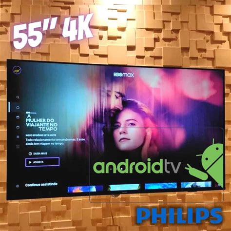 Smart TV Philips 55 4K UHD LED 55PUG7406 78 Dolby Vision E Dolby Atmos