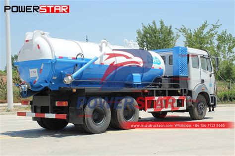 Cost Effective Brand New ISUZU FVZ 18000 Liters Vacuum Sewage Tank